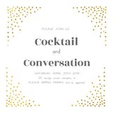 Cocktail Dots - Invitación Para Fiesta Cóctel